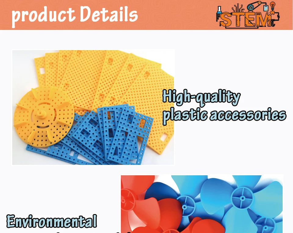 2-in-1 Solar & Wind Energy Fan Kit – DIY Science Experiment for Kids
