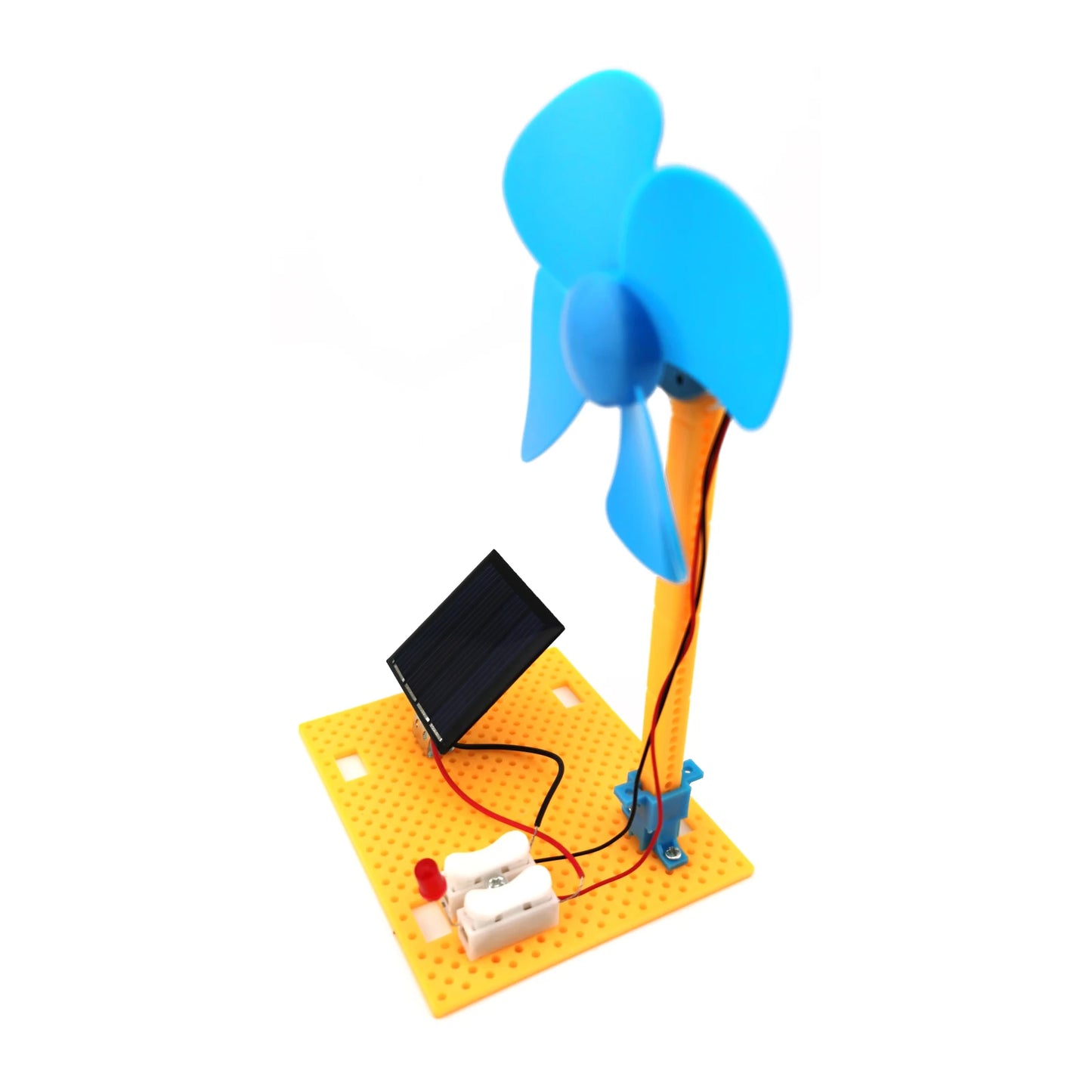 2-in-1 Solar & Wind Energy Fan Kit – DIY Science Experiment for Kids