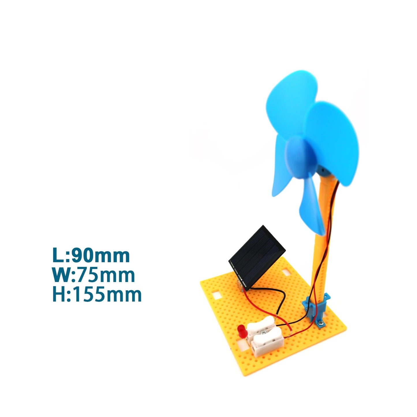 2-in-1 Solar & Wind Energy Fan Kit – DIY Science Experiment for Kids