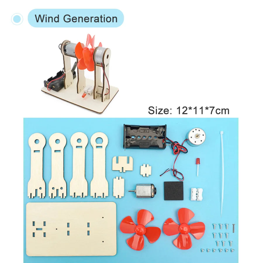 DIY Wooden STEM Kits – Multiple Hands-On Science Projects for Kids