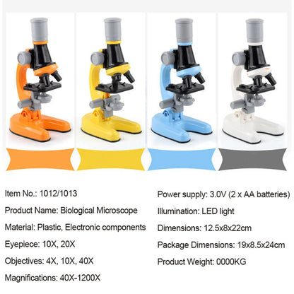 Kids Beginner Microscope Set – Fun & Educational STEM Toy with High Magnification