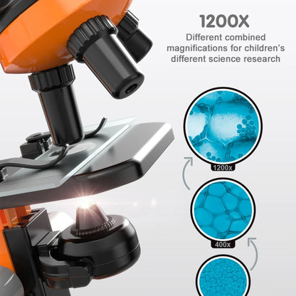 Kids Beginner Microscope Set – Fun & Educational STEM Toy with High Magnification