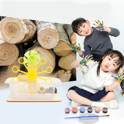 DIY Wooden Science Experiment Kit for Kids – Educational STEM Toy