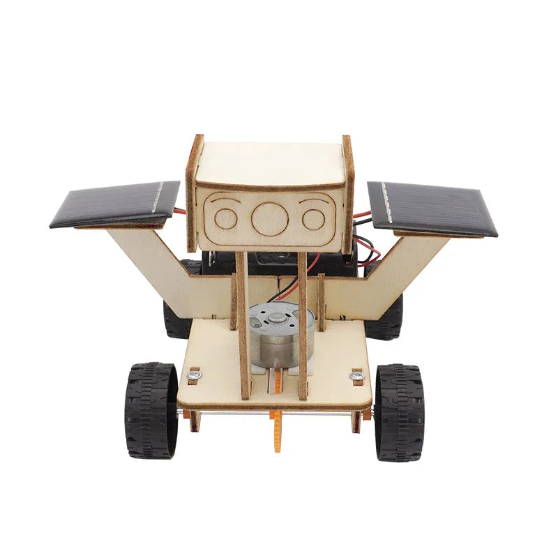 Solar-Powered STEM Kit – Electric Car & Fan Model
