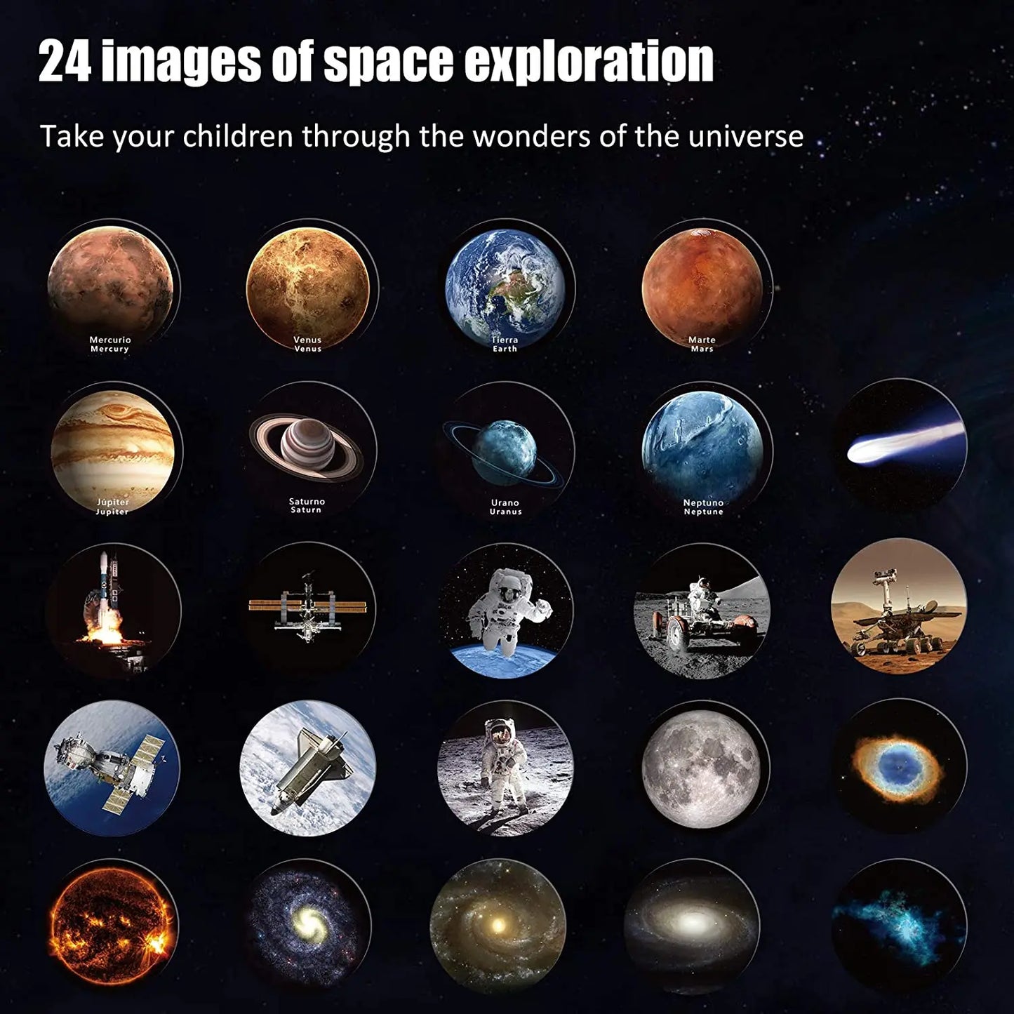 Explore the Solar System – Interactive Space Toy with Projector & Night Light