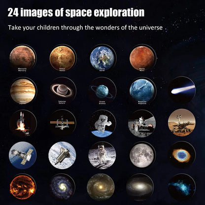 Explore the Solar System – Interactive Space Toy with Projector & Night Light