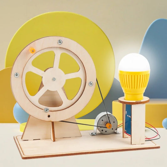 DIY Hand Crank Generator STEM Kit – Build Your Own Power Source!
