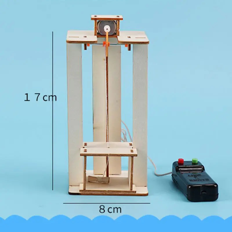 DIY Electric Elevator Lift Kit – Hands-On STEM Puzzle for Kids