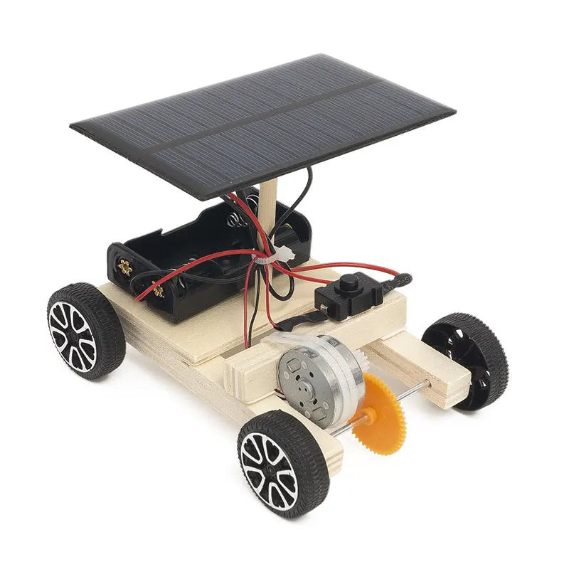 Solar-Powered STEM Kit – Electric Car & Fan Model