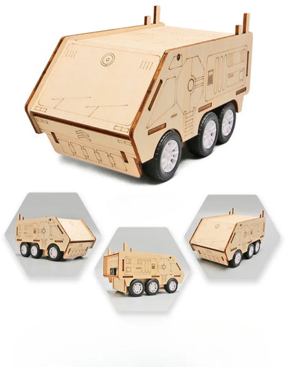 DIY Wooden Vehicle Model Kit – Build & Explore STEM Learning Multiple Vehicle Styles Available