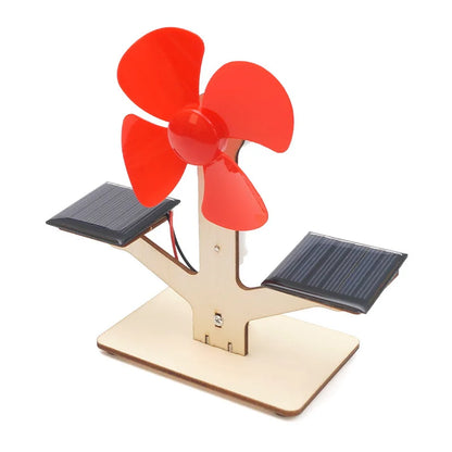 Solar-Powered STEM Kit – Electric Car & Fan Model
