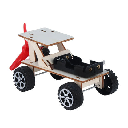 Battery-Powered Wooden DIY Kits – Remote Control STEM Projects for Kids