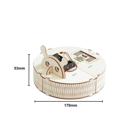 DIY Obstacle-Avoidance Sweeping Robot Kit – STEM Learning Toy for Kids