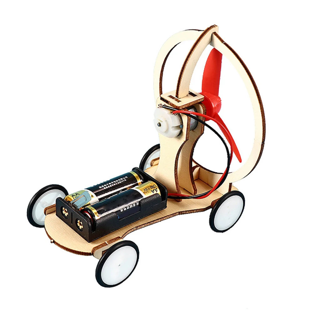 Battery-Powered Wooden DIY Kits – Remote Control STEM Projects for Kids