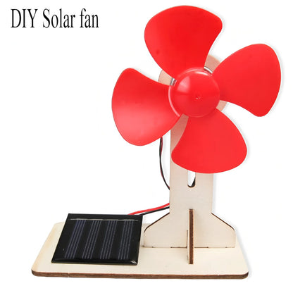 DIY Solar Fan Model Kit – Hands-On STEM Educational Toy