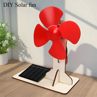 DIY Solar Fan Model Kit – Hands-On STEM Educational Toy