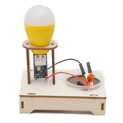 DIY Salt Water Powered Generator – Wooden STEM Science Kit for Kids