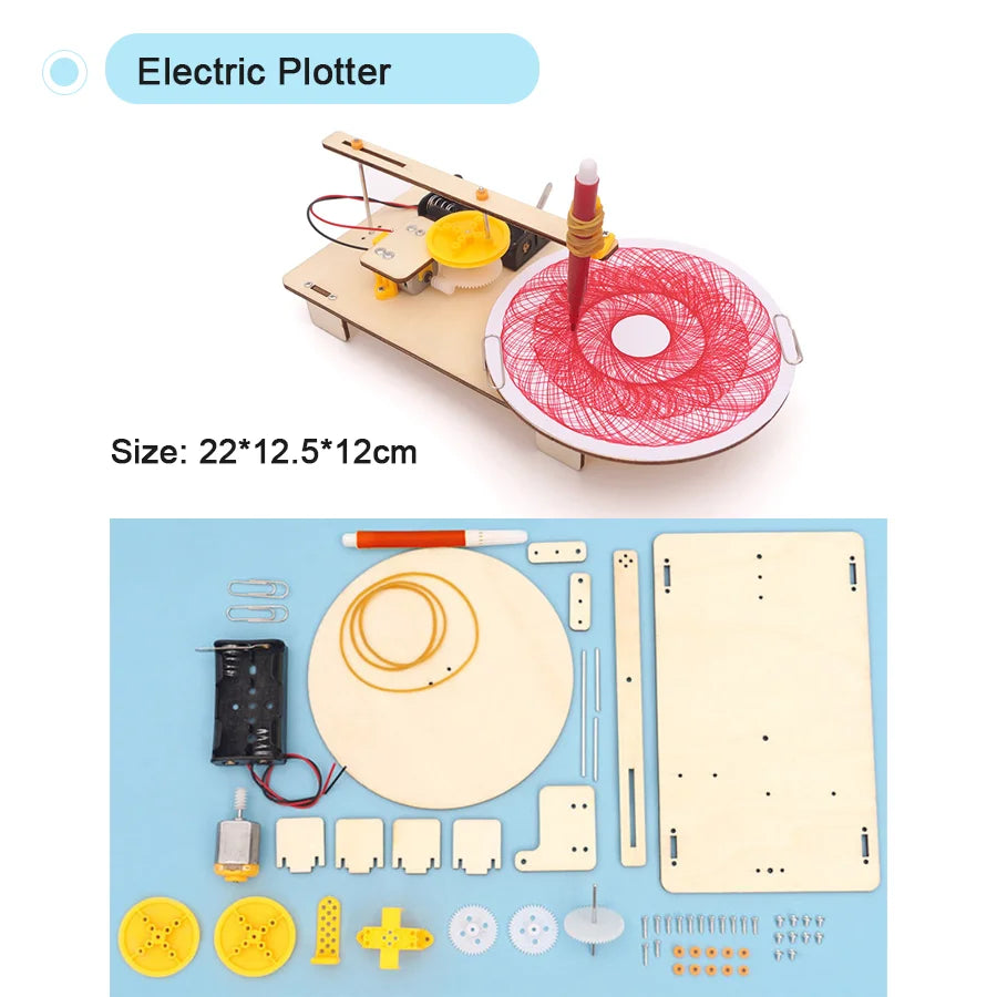 DIY Wooden STEM Kits – Multiple Hands-On Science Projects for Kids
