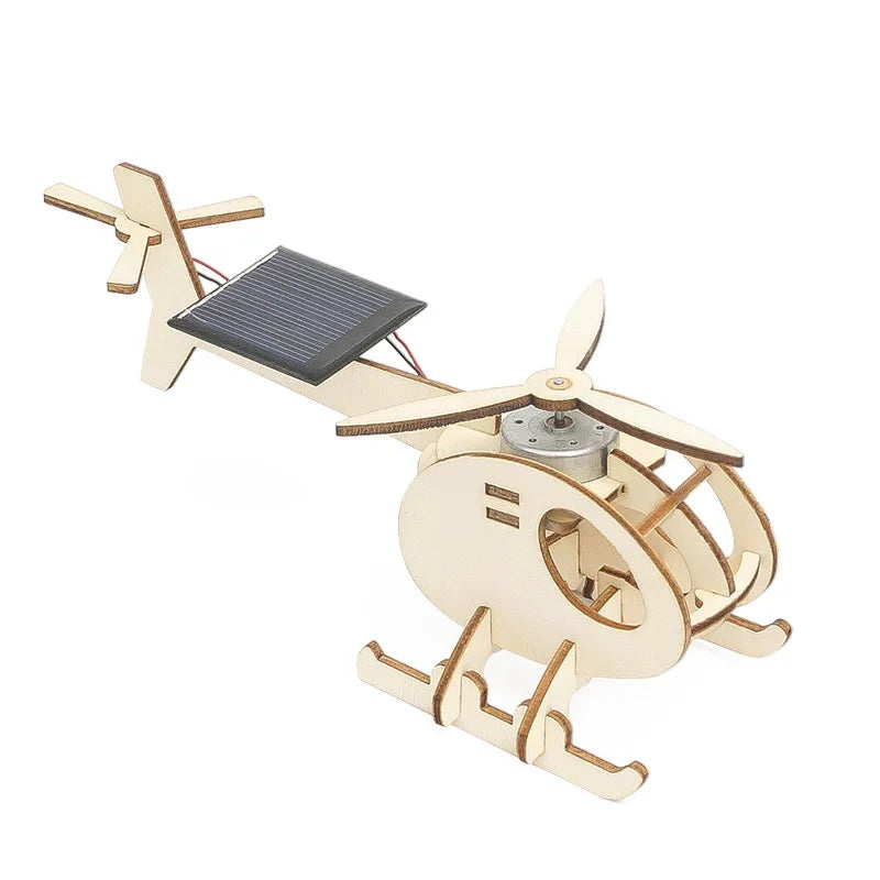 Solar-Powered STEM Kit – Electric Car & Fan Model