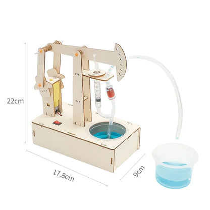 DIY Oil Pump STEM Model Kit – Hands-On Science Toy for Kids