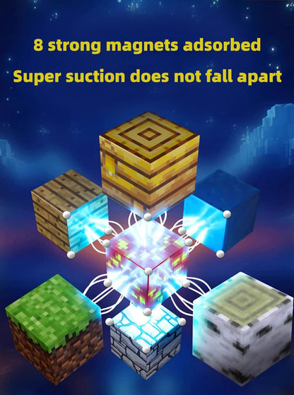 Craft, Stack & Play – Minecraft-Themed Magnetic Blocks for Builders-in-Training
