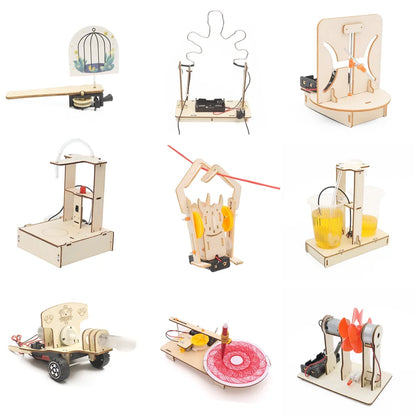 DIY Wooden STEM Kits – Multiple Hands-On Science Projects for Kids