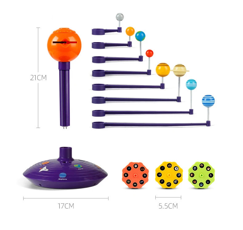 Explore the Solar System – Interactive Space Toy with Projector & Night Light