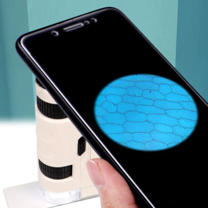 Pocket-Sized LED Microscope – 60X to 120X Magnification