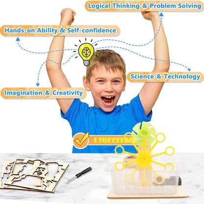 DIY Wooden Science Experiment Kit for Kids – Educational STEM Toy