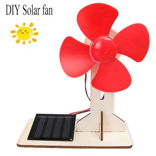 DIY Solar Fan Model Kit – Hands-On STEM Educational Toy