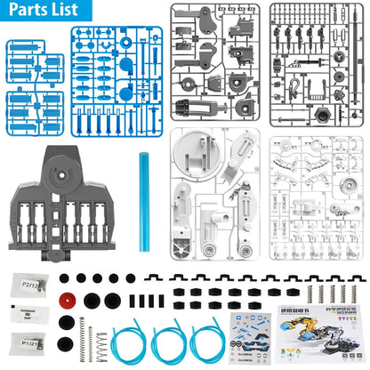 DIY Hydraulic Robot Arm Kit – 3-in-1 STEM Educational Toy