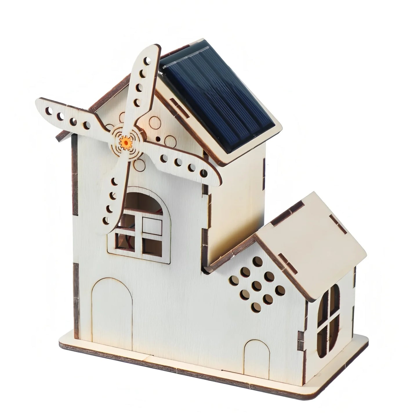 DIY Solar Windmill House Kit – Hands-On Educational STEM Model