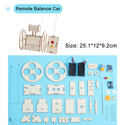 DIY Remote-Control Vehicle Kit – Multiple Models | STEM Educational Science Toy for Kids