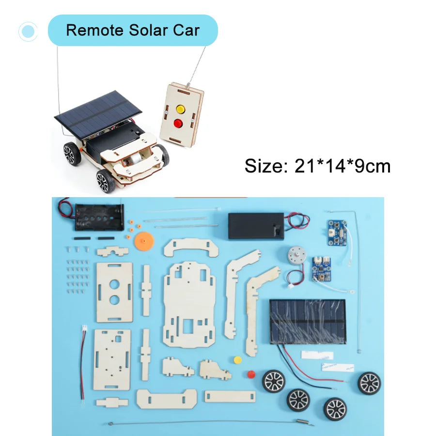 DIY Remote-Control Vehicle Kit – Multiple Models | STEM Educational Science Toy for Kids
