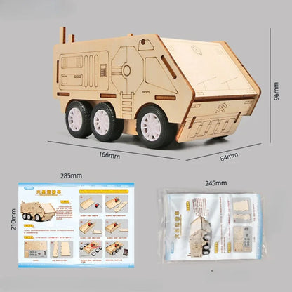 DIY Wooden Vehicle Model Kit – Build & Explore STEM Learning Multiple Vehicle Styles Available