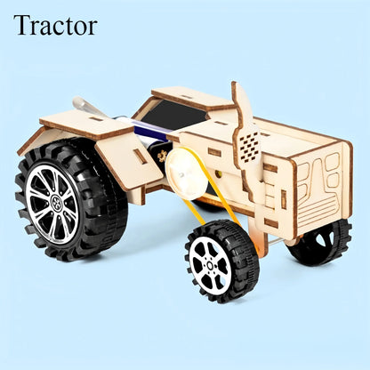 DIY Wooden Vehicle Model Kit – Build & Explore STEM Learning Multiple Vehicle Styles Available