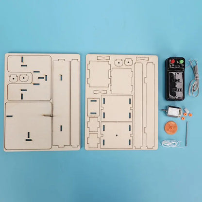 DIY Electric Elevator Lift Kit – Hands-On STEM Puzzle for Kids