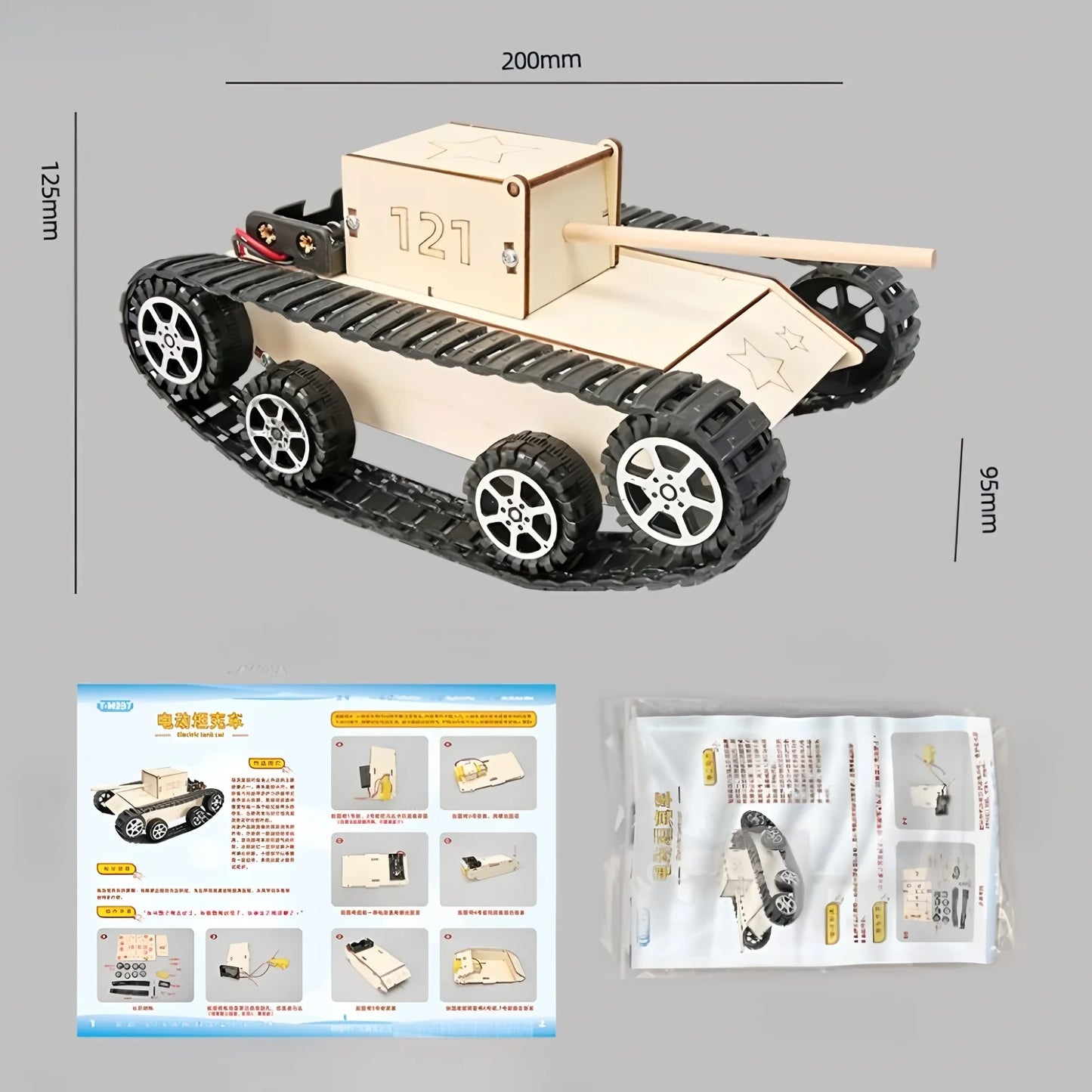 DIY Wooden Vehicle Model Kit – Build & Explore STEM Learning Multiple Vehicle Styles Available
