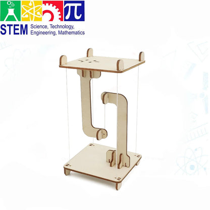 DIY Anti-Gravity Wooden Toy Kit – Educational Hands-On STEM Activity for Kids