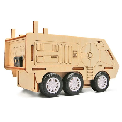 DIY Wooden Vehicle Model Kit – Build & Explore STEM Learning Multiple Vehicle Styles Available