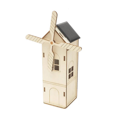Solar-Powered STEM Kit – Electric Car & Fan Model